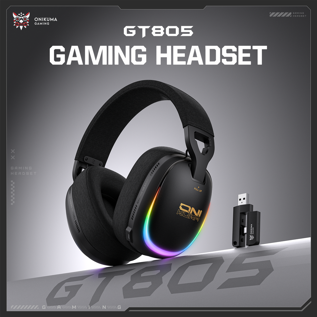 ‌ONIKUMA GT805 Performance Upgrade Gaming Headset