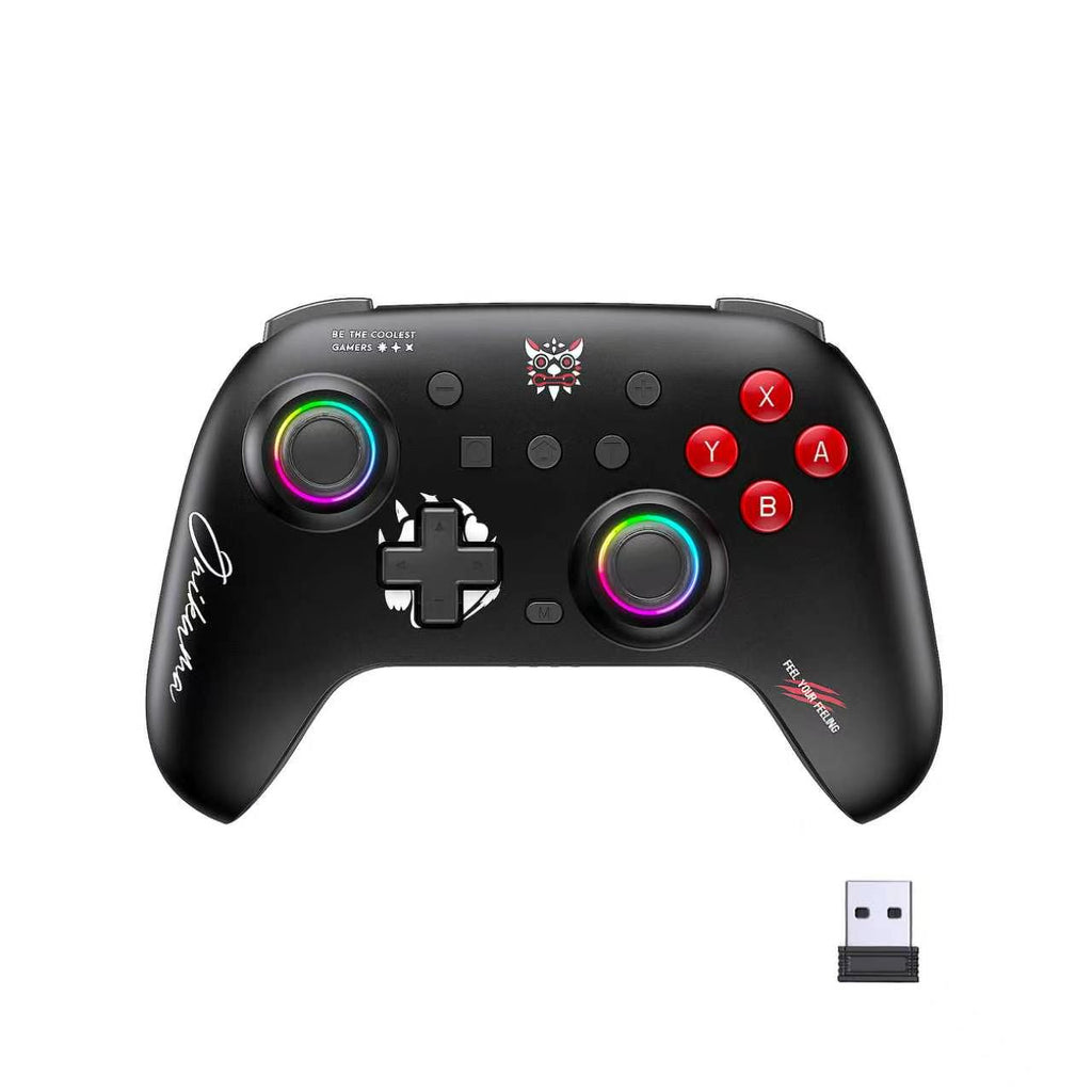 ONIKUMA C1 TRI-MODE Six-Axis Gyroscope Dual Hall Effect Gaming Controller - BLACK