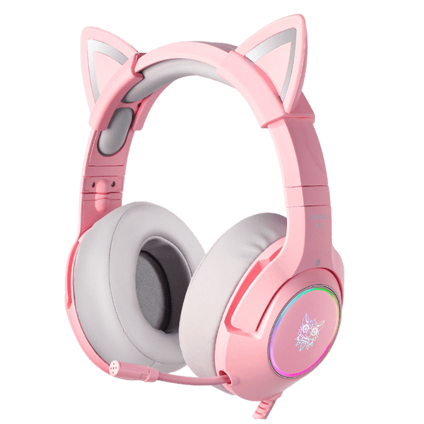 ONIKUMA K9 with Cat Ears——Elite Stereo Gaming Headset for PS4, Xbox, PC and Switch